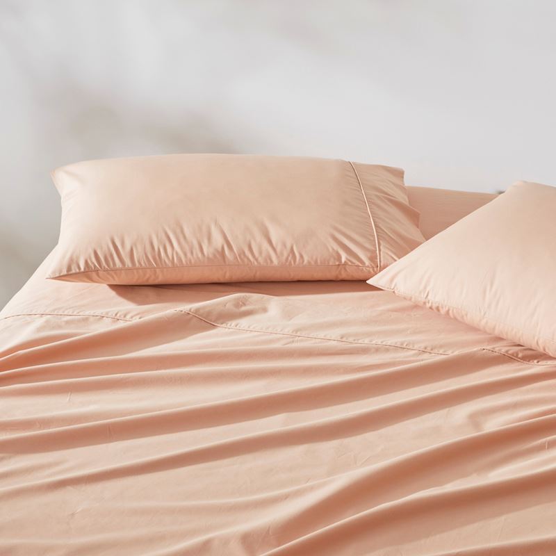 Fresh Cotton Percale Almond Sheet Set