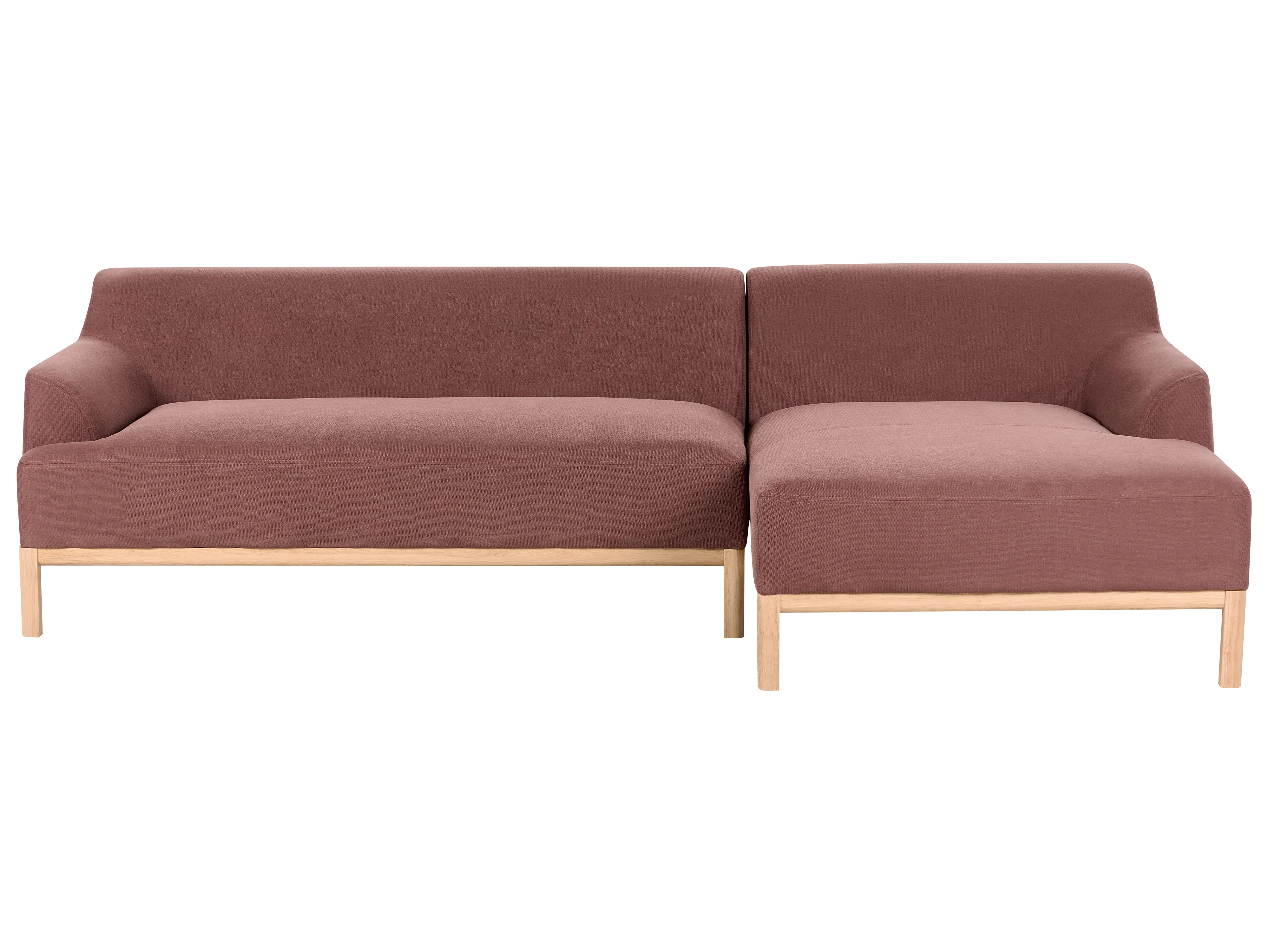 Sofa 3 Seater SOSJO Fabric Burgundy