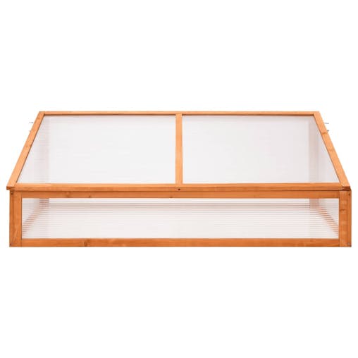 NNEVL Greenhouse Orange 110x58.5x39 cm Fir Wood