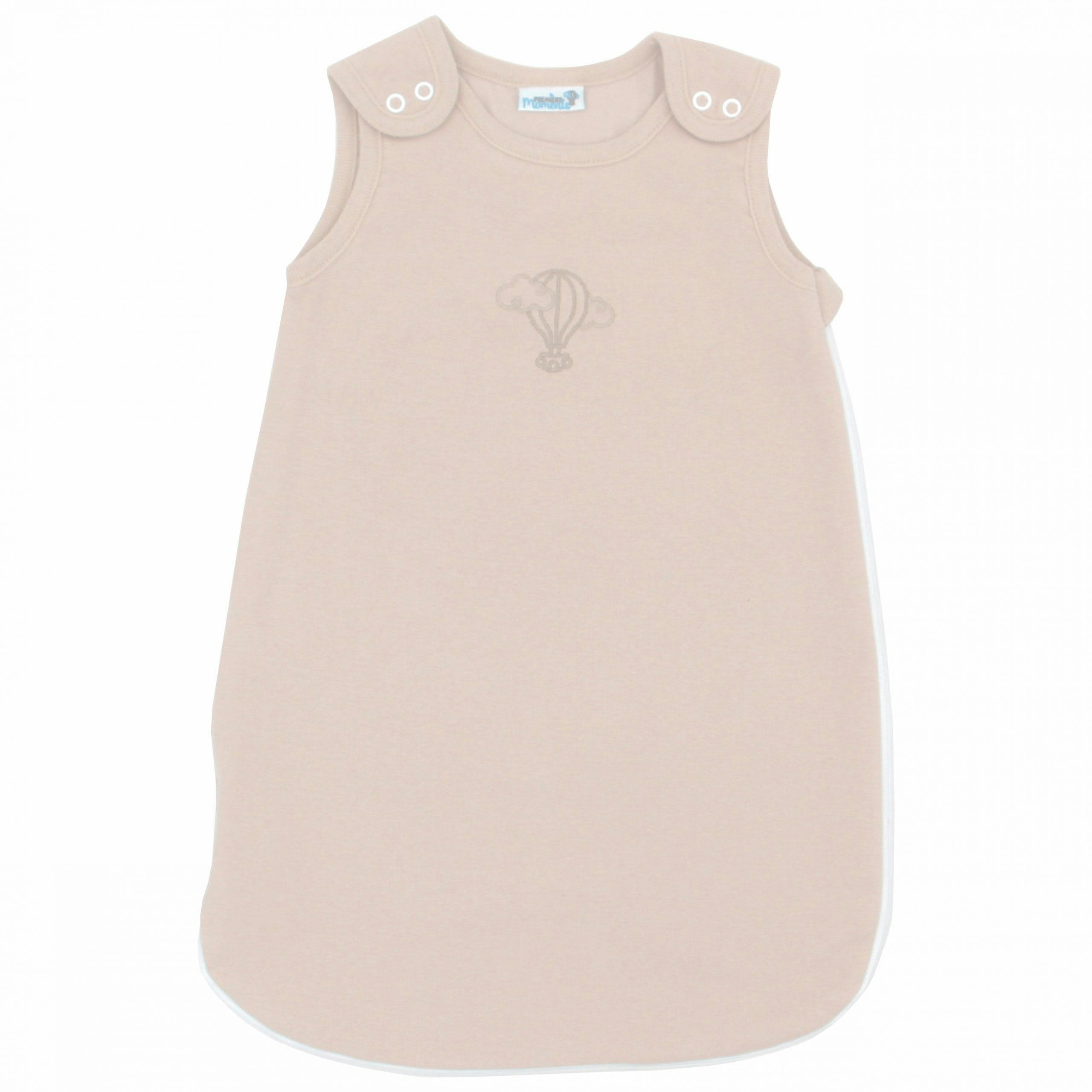 - Gigoteuse Été Légère 0-3 mois en Coton Bio couleur Noisette