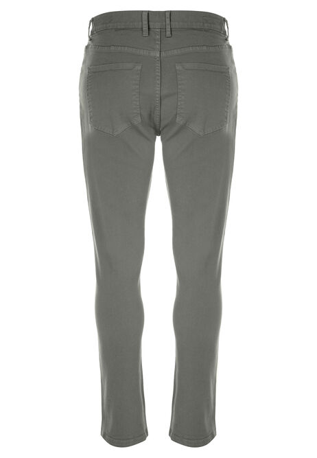 Mens Khaki Slim Fit Jeans