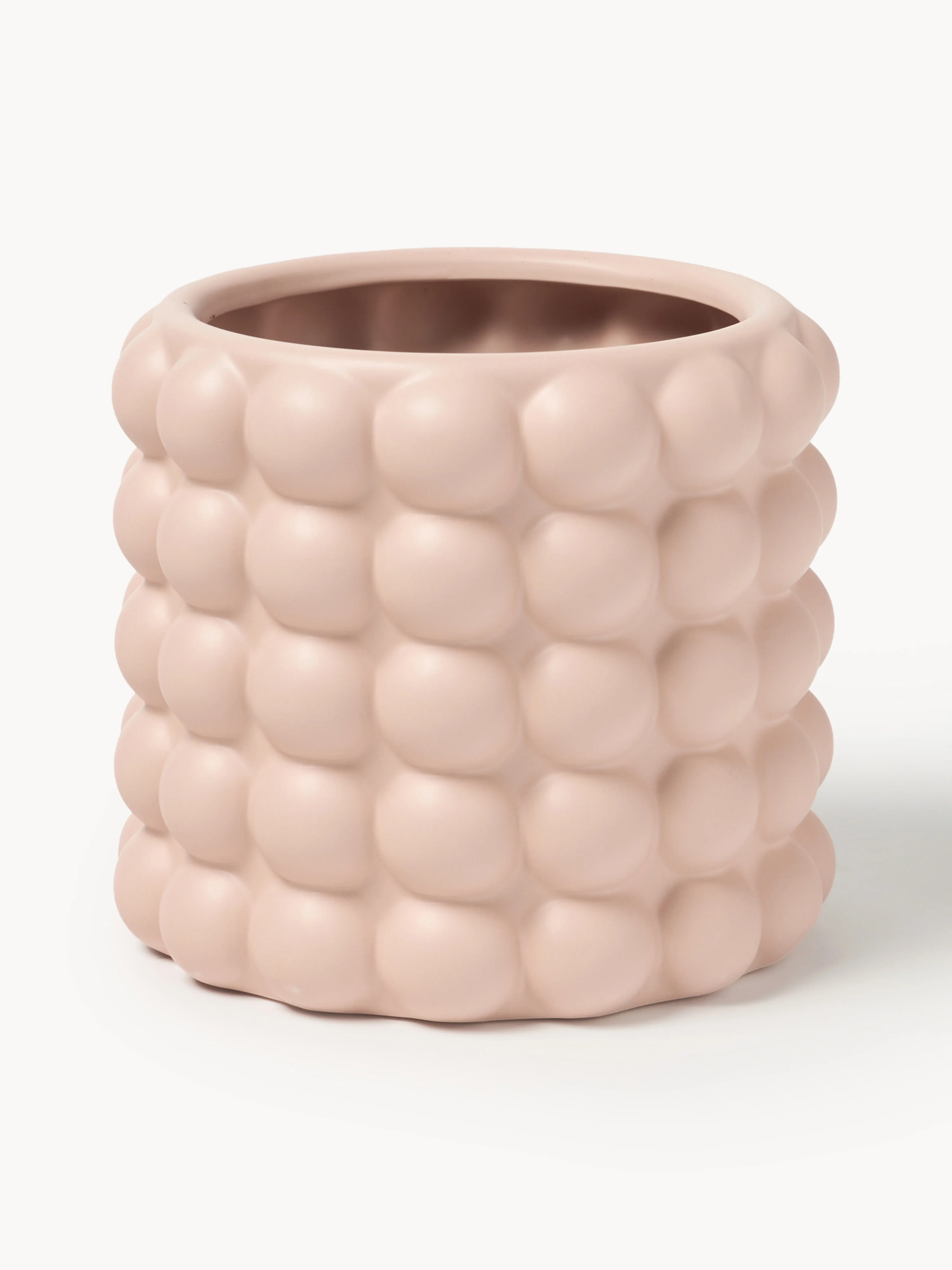 Steingut-Blumentopf Bob, H 18 cm