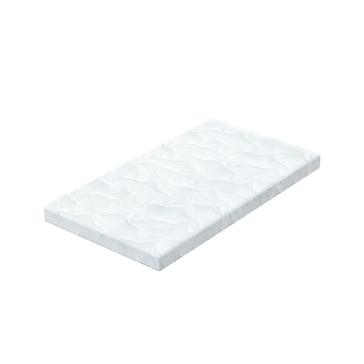ECLIPSE - Matelas pour berceau 6x50x90cm en polyester blanc