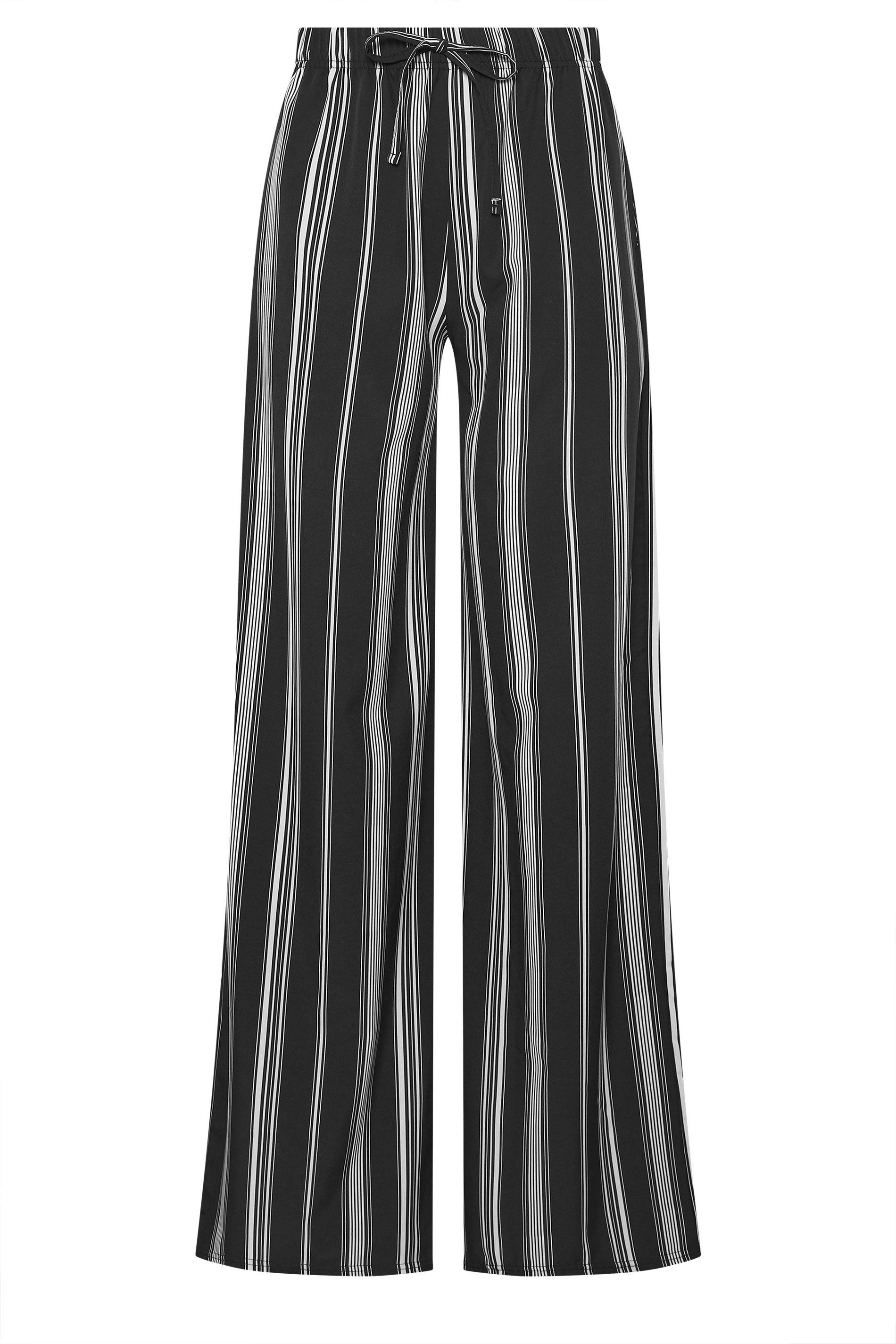 Long Tall Sally Tall Stripe Wide Leg Trousers