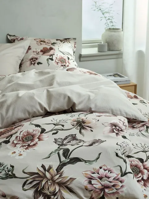 Sengetøj ESTHER satin 200x220 natur