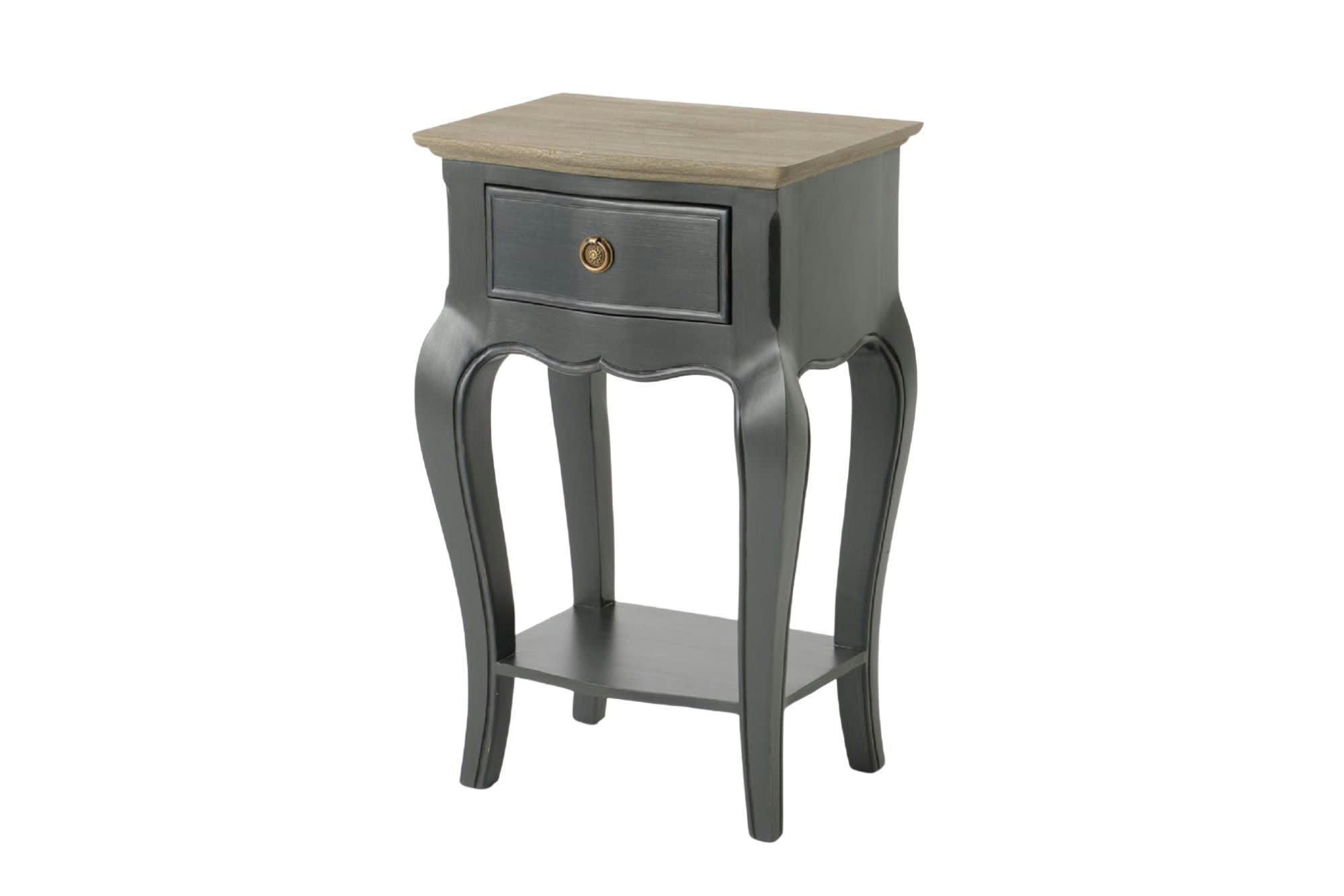 MADISON - Table de nuit en bois 1 tiroir 1 tablette