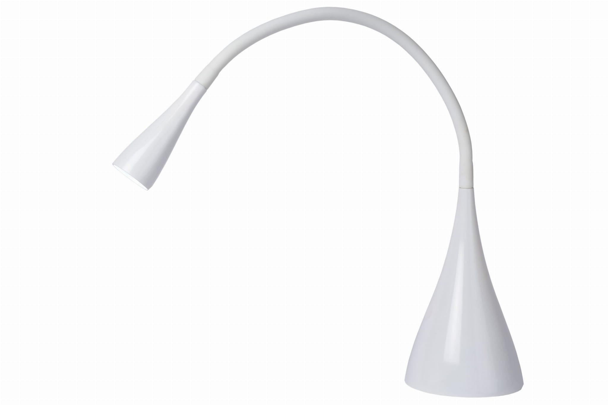 Lampka biurkowaZOZY biała LED 4W Ciepła biel wys:48,5cm Lucide