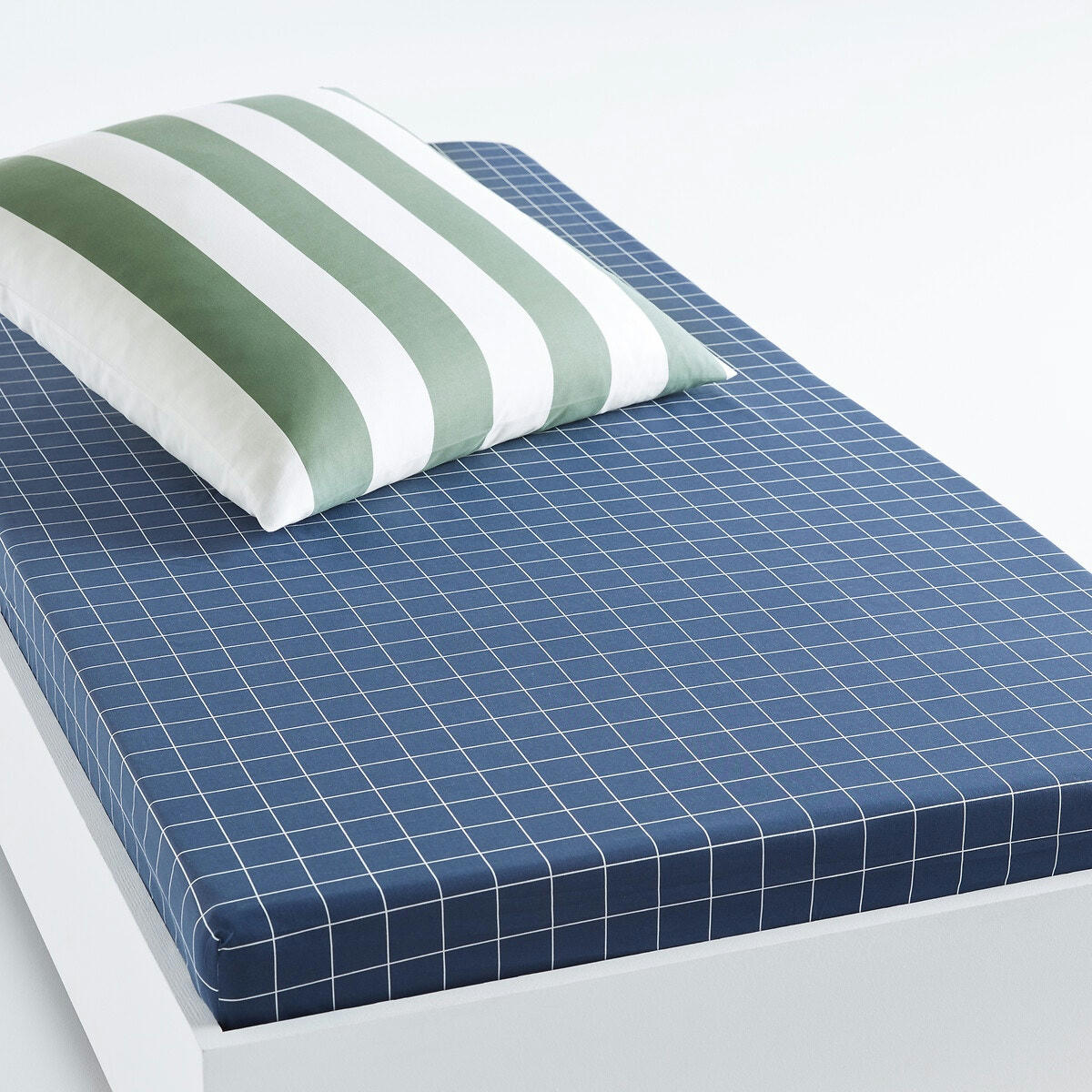Drap housse enfant, 30% coton recyclé, Paco
