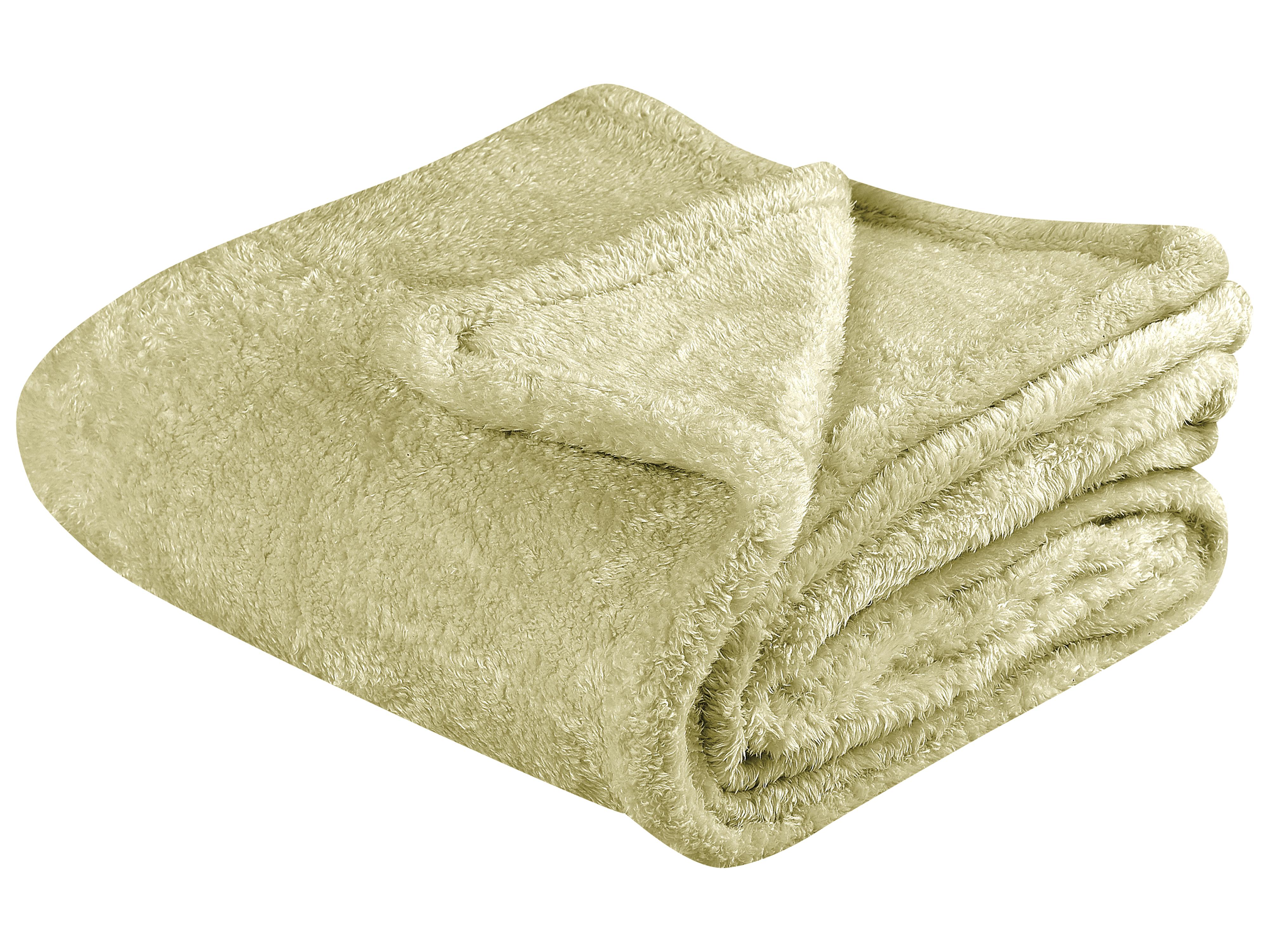 Blanket NAMDU 125 x 150 cm Olive Green