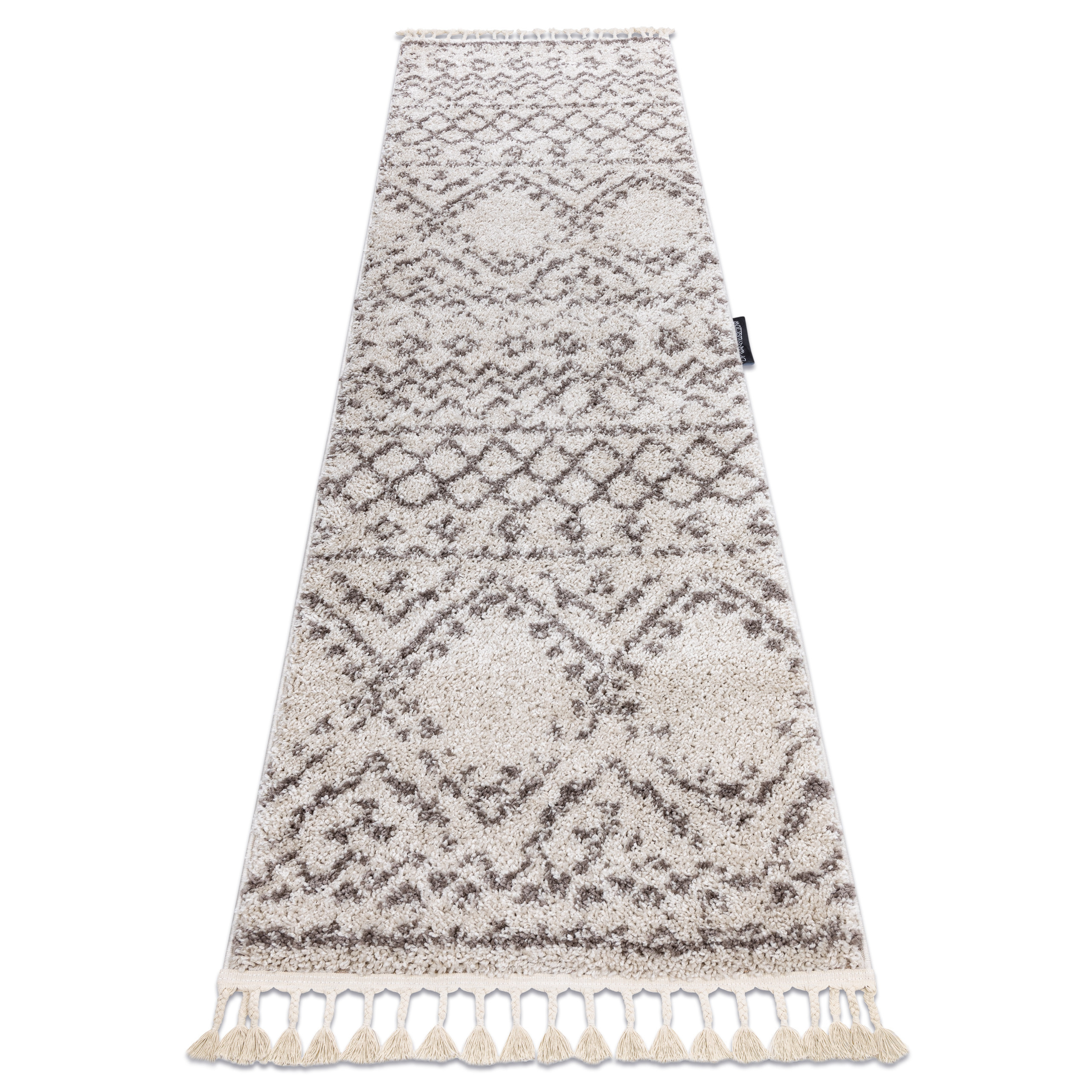Dywan, Chodnik BERBER RABAT krem - do kuchni, przedpokoju, na 70x250 cm