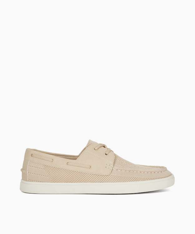Blaizers Cream - Knitted Boat Shoes