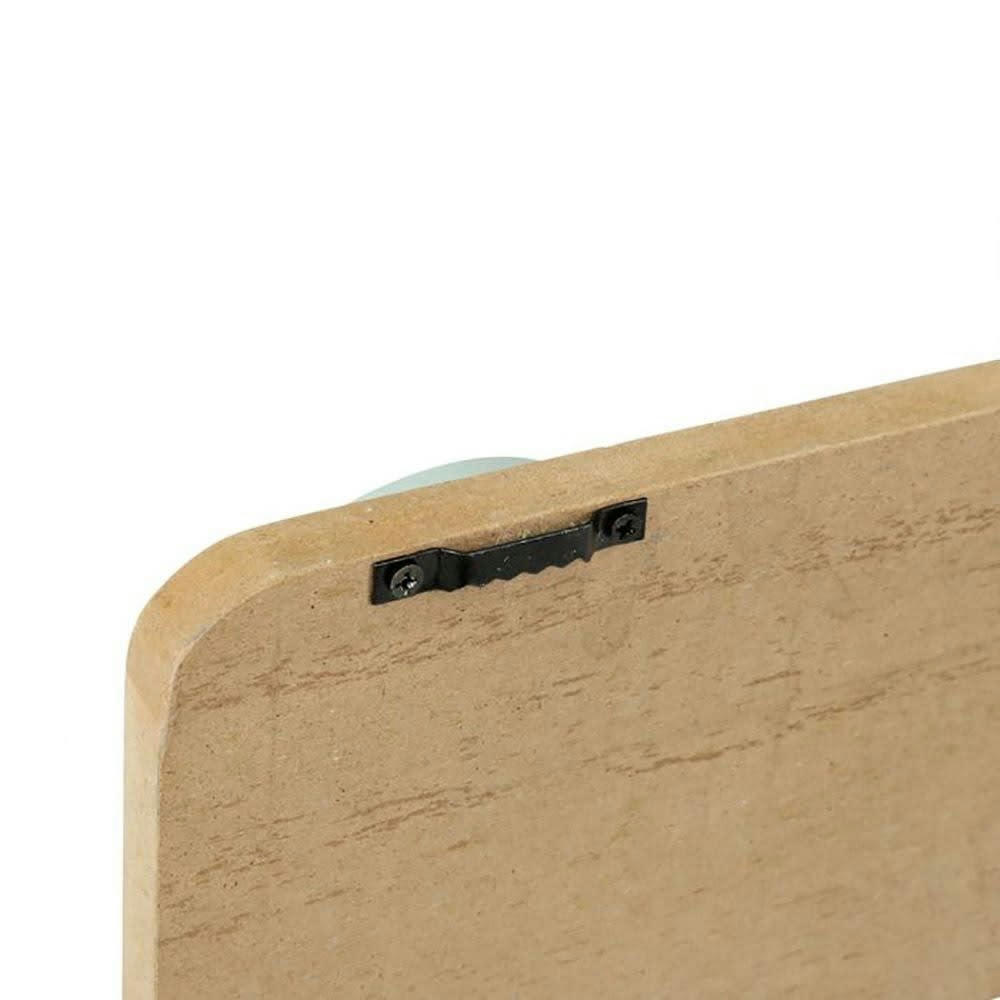 - Patère bois lapin vert doré