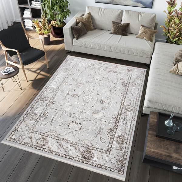 Dywan Chemex Sahara Nowoczesny K897D SH_L_ Beżowy 120x170