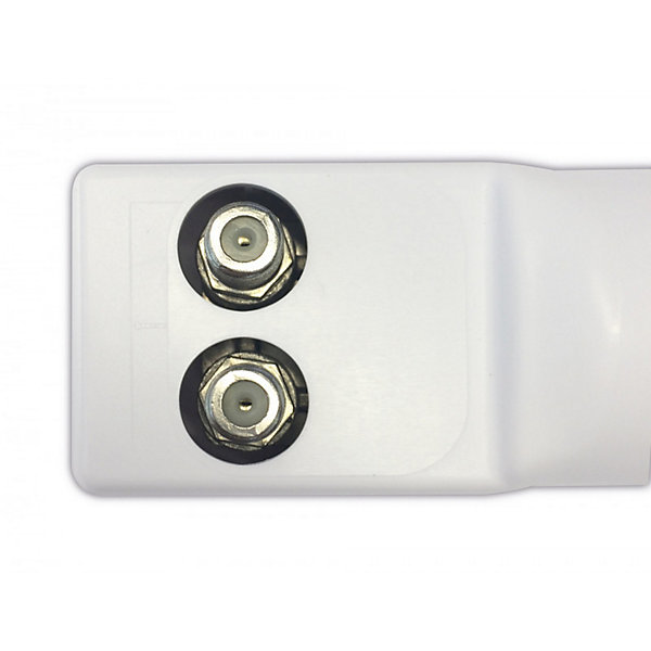 Parabole plate à double sortie - LNB twin intégrée