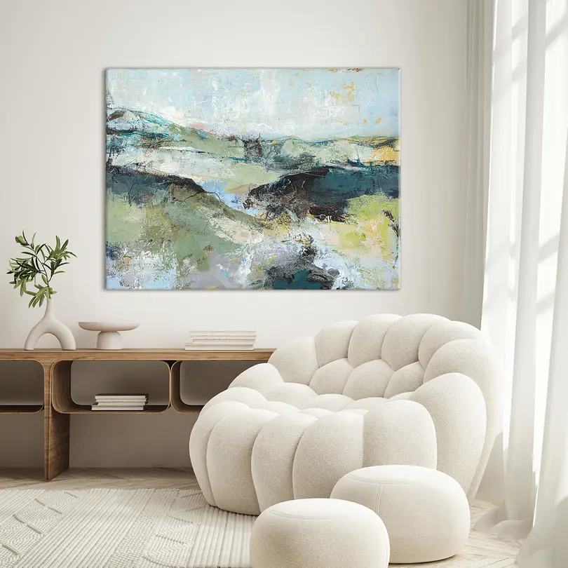 Leinwandbild Mix Painting