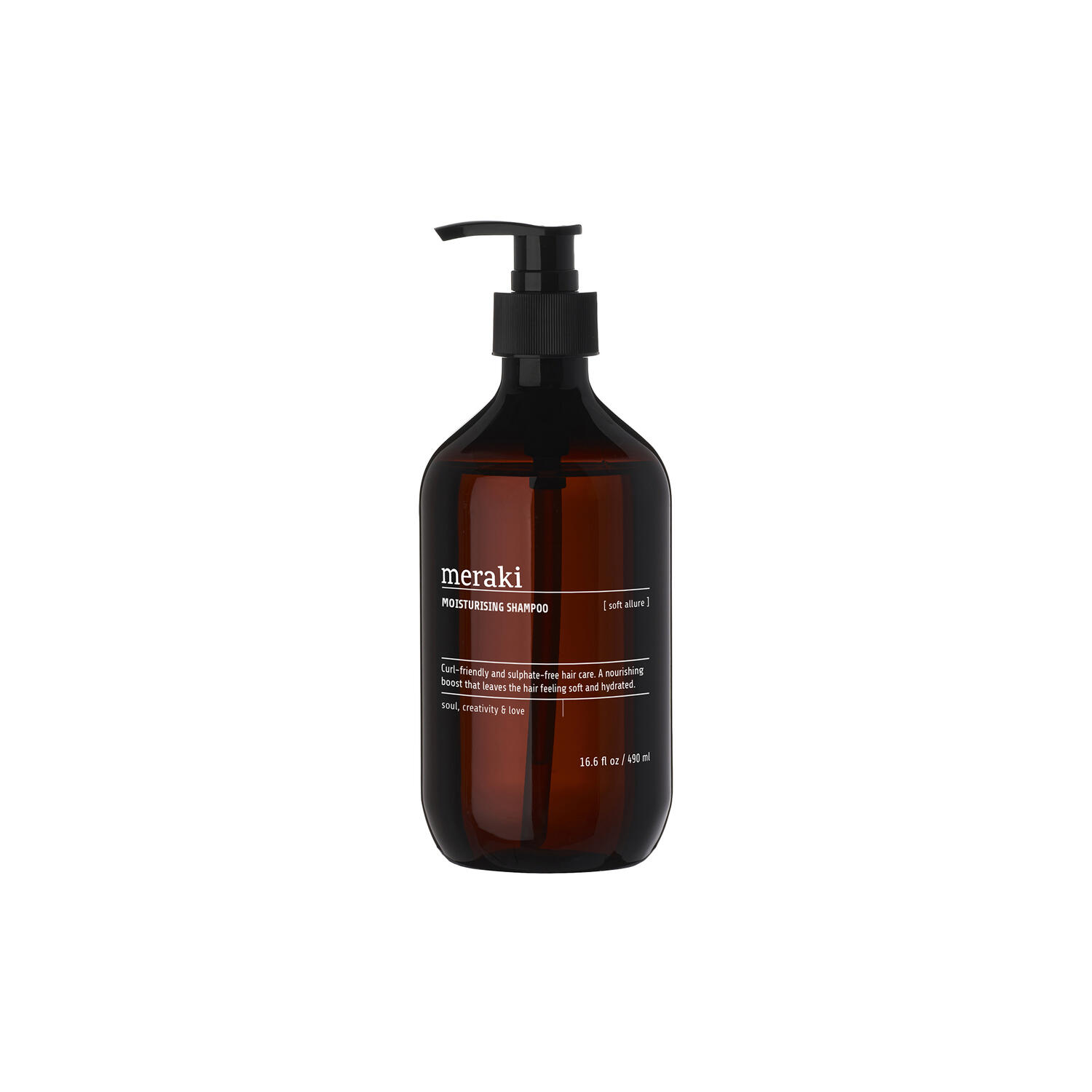 Moisturising shampoo, soft allure