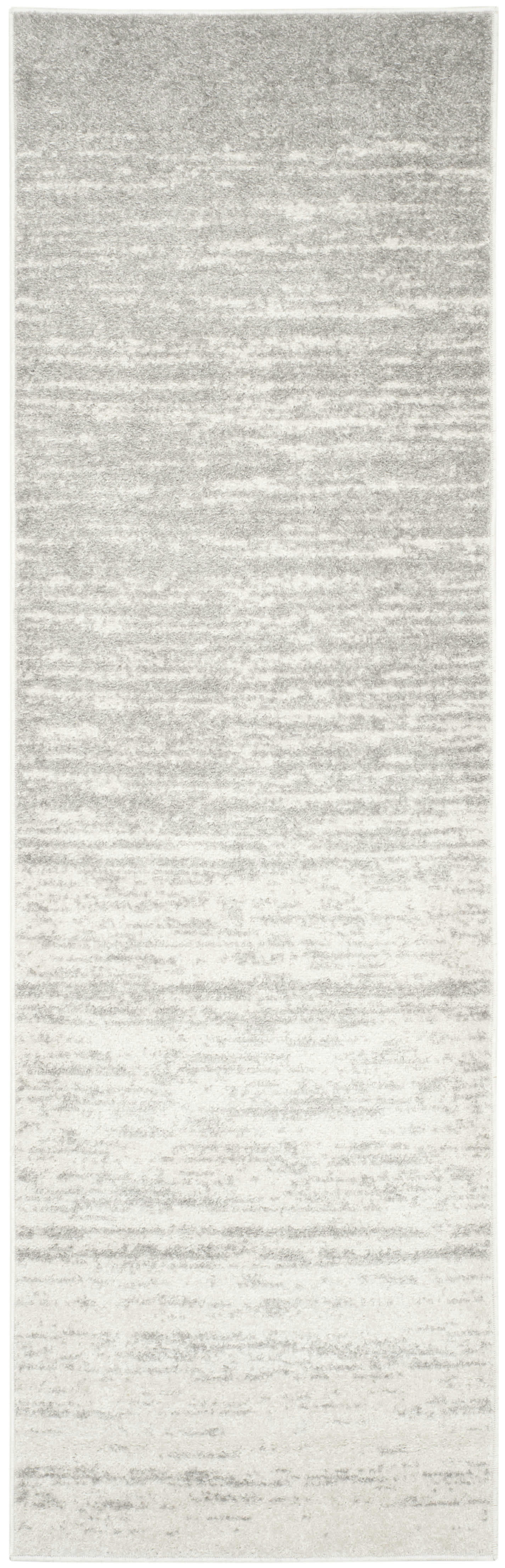ADIRONDACK - Tapis de salon interieur en ivoire & argent, 76 x 244 cm