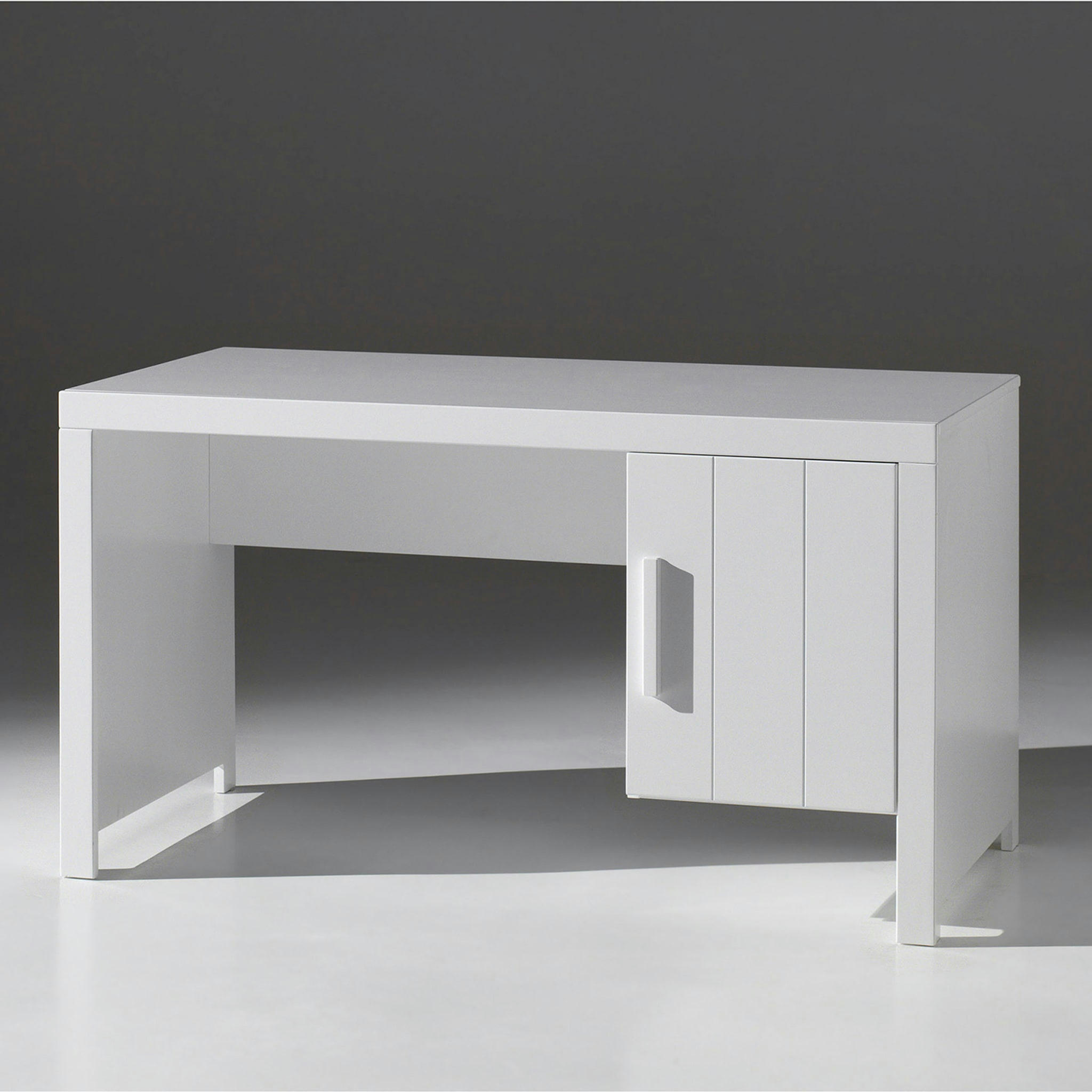 - Bureau blanc 1 porte enfant