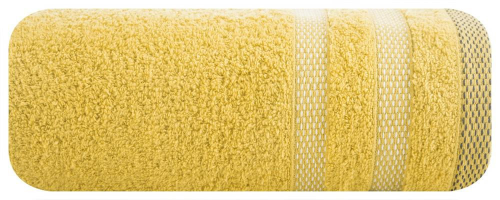 Ręcznik Riki 70x140 musztardowy 400g/m2
