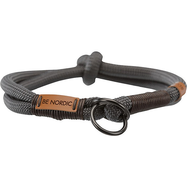 Collier S-M D 40 cmréducteur de traction gris foncé pour chien