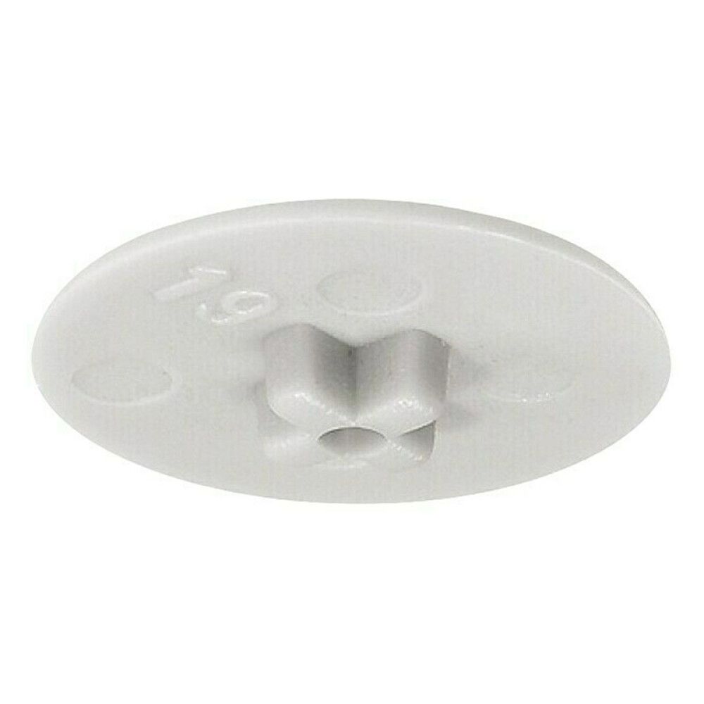 DEKKNAPP HÄFELE 17MM HVIT