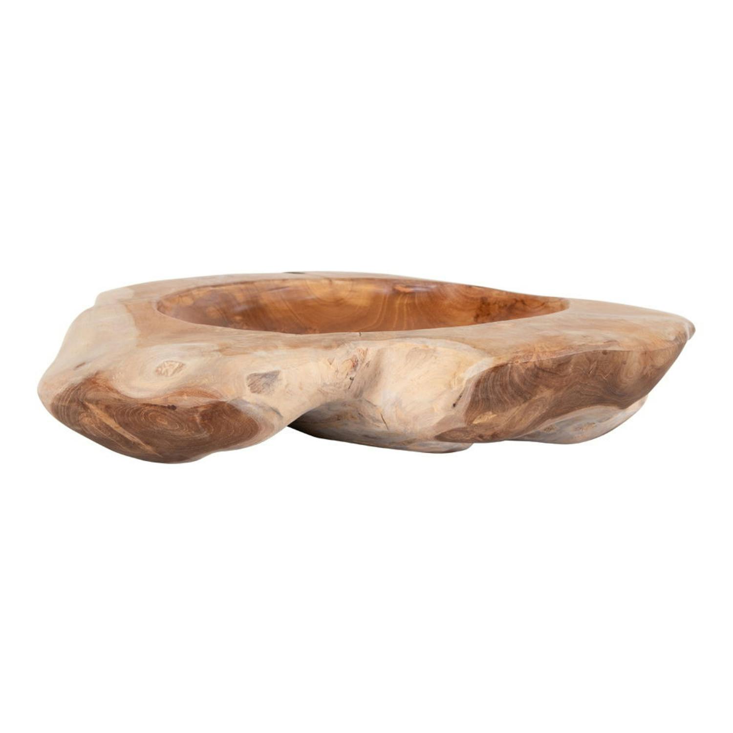 Coupe décorative bois forme organique ø40 cm ARIZONA