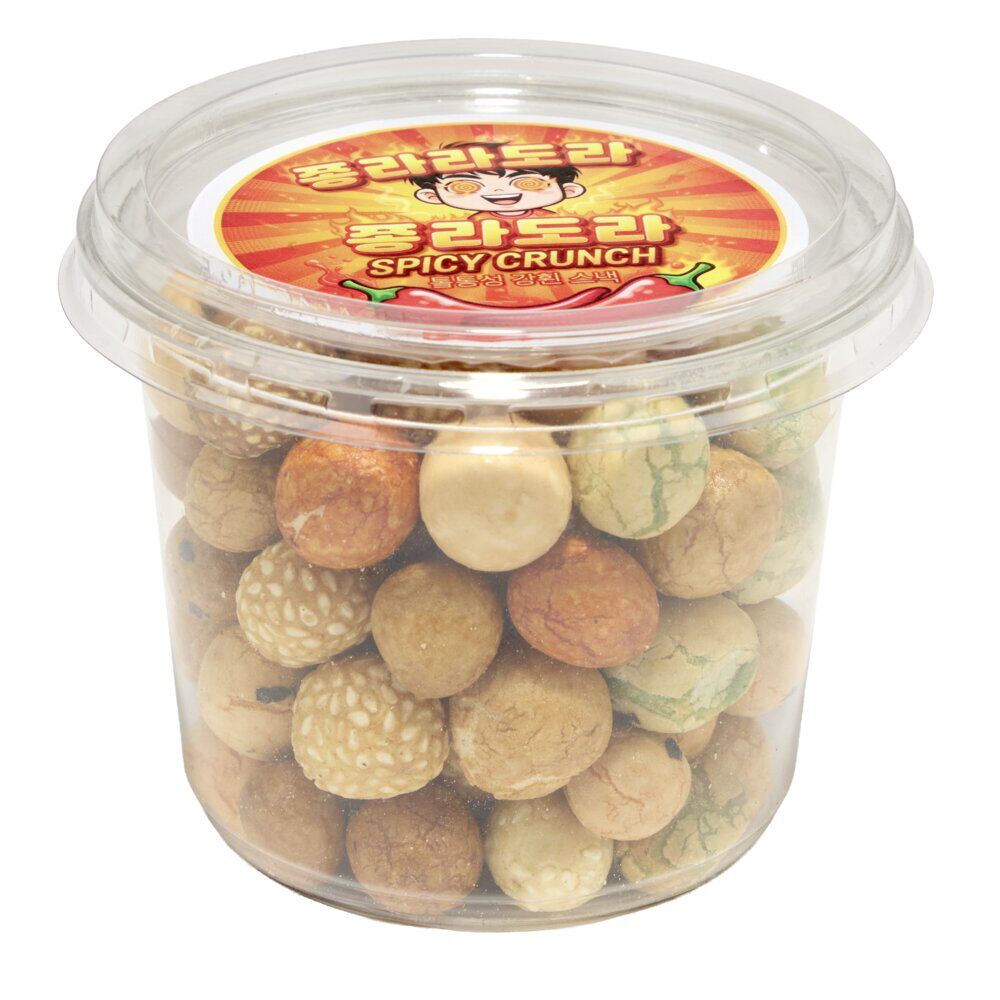 Snacks apéro épicés Spicy Crunch Ninja Balls boules crackers 130gr