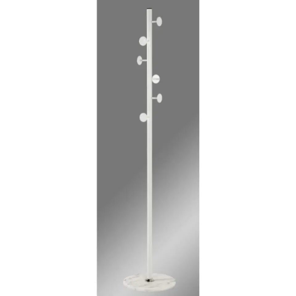 Staande kapstok - &Oslash;35 x 180 cm - Wit