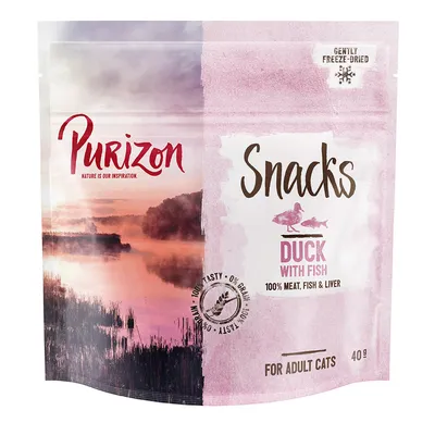 Purizon Cat Snacks - Grain-Free Duck with Fish