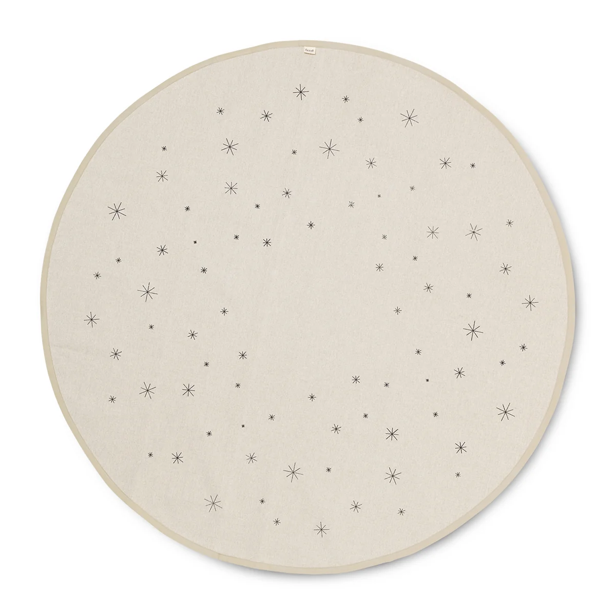 Ferm Living - Christbaum-Decke Ø 120 cm, Star / sand