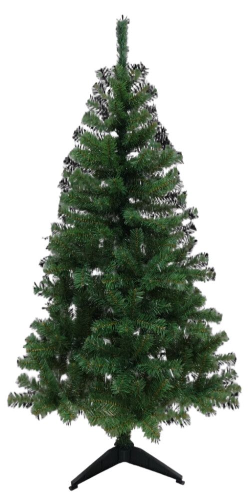KUNSTIG JULETRE INKL. PLASTFOT 210 CM GRØNN
