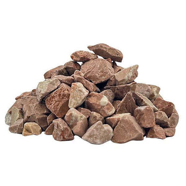 Big Bag de  /- 500 Kg Gravier Silico-Calcaire Rouge Espagne 8/16 mm - Livraison STANDARD