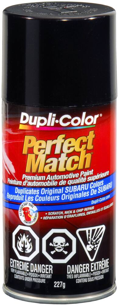 Dupli-Color Perfect Match Premium Acrylic Lacquer Automotive Aerosol Spray Paint, Mica Black (952), 227-g