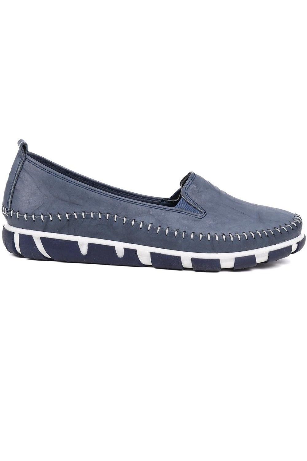 Pavers Slip-On Leather Pumps