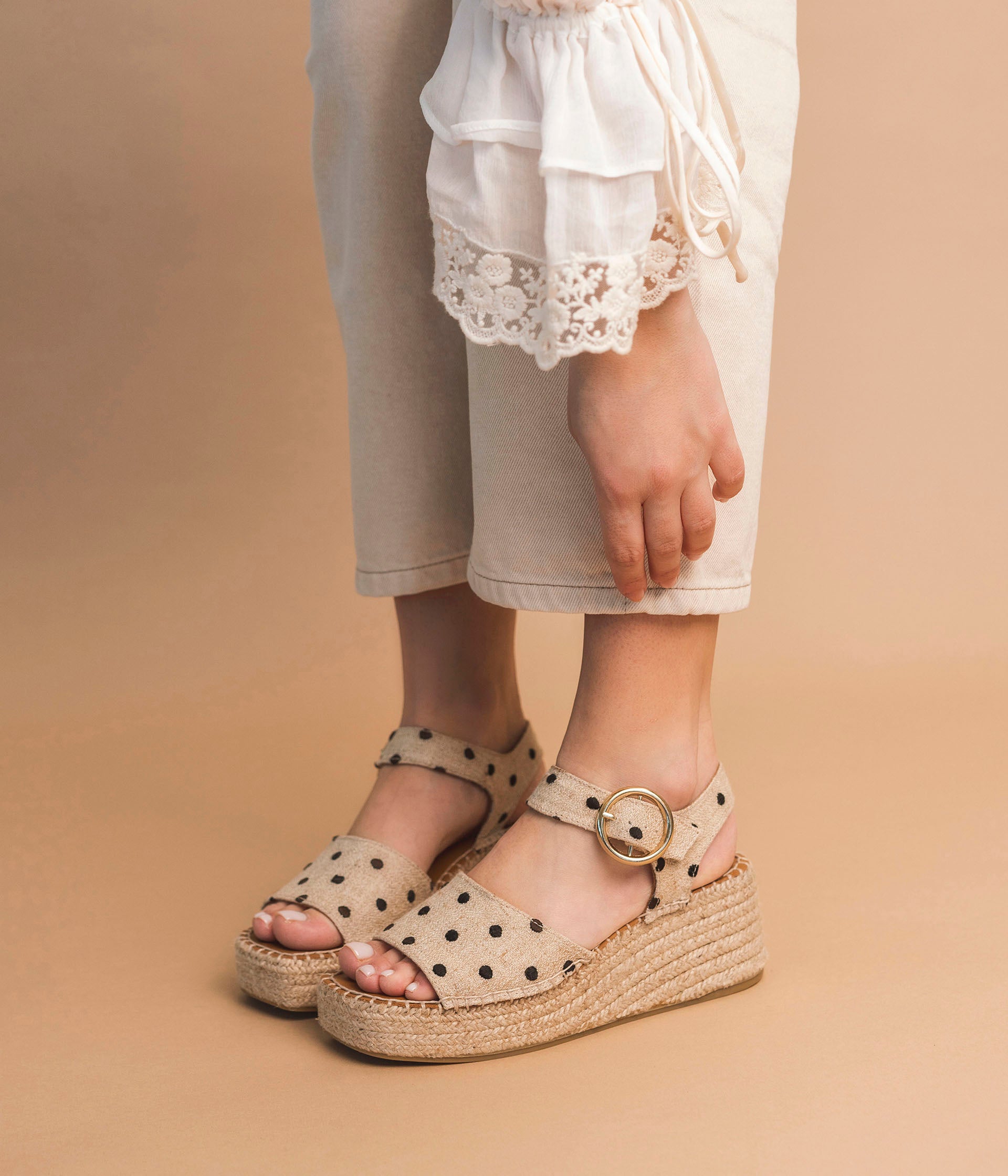 Sandale Hemee beige