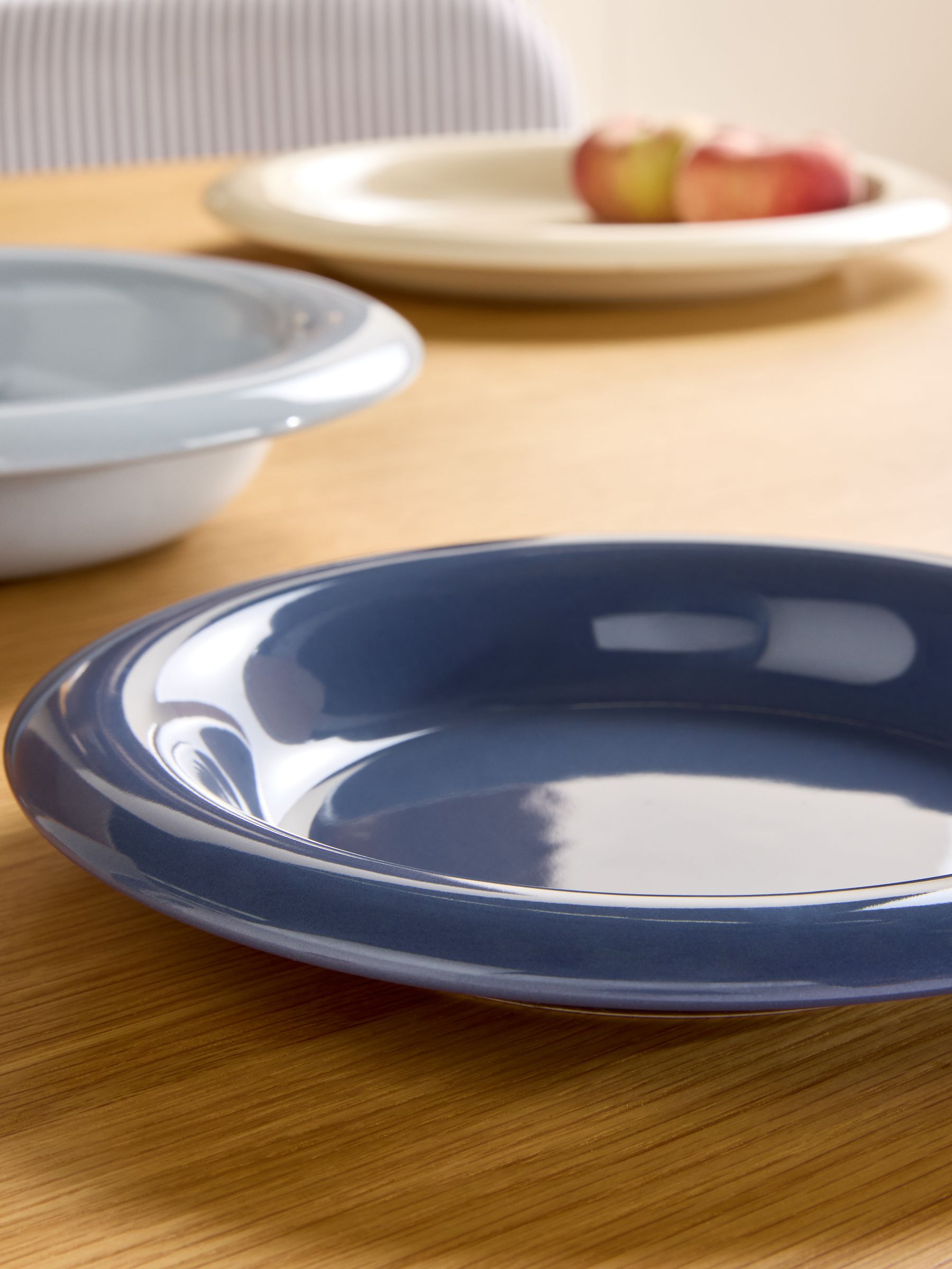 Set of 4 Quell Side Plates in Blue