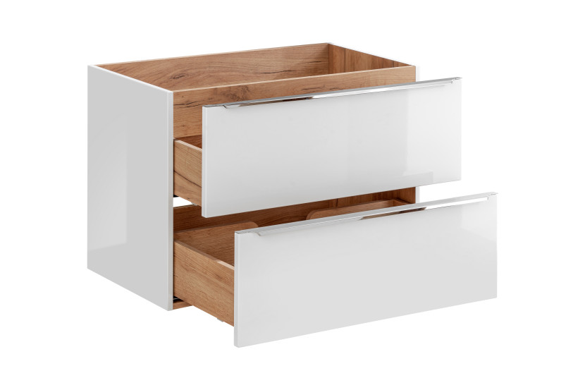 Szafka łazienkowa 80 cm CAPRI WHITE