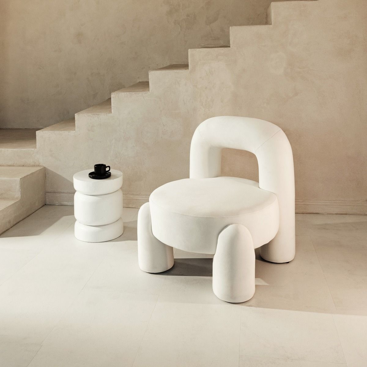 Fotel VIGGO ecru 73x69x80 cm