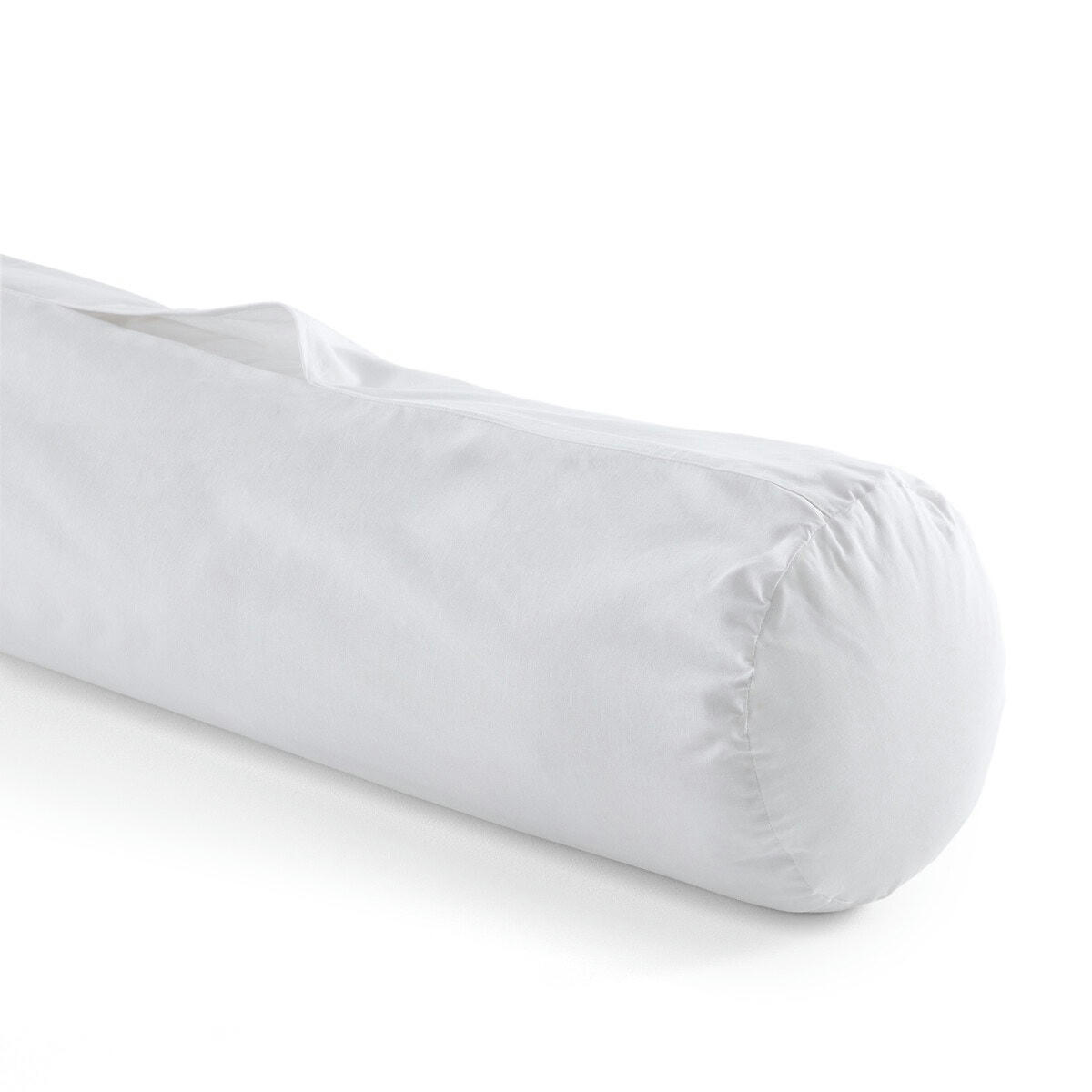 Lot de 2 sous-taies traversin cretonne pur coton