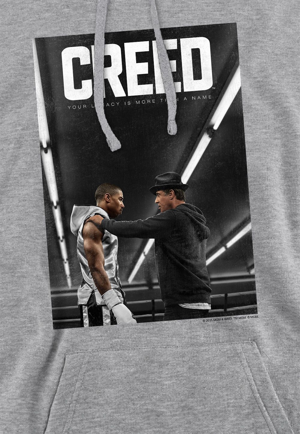 Creed Creed Poster Hoodie, Athletic Heather