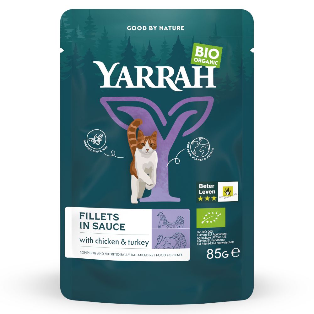 Yarrah Organic Fillets in Sauce Saver Pack 28 x 85g