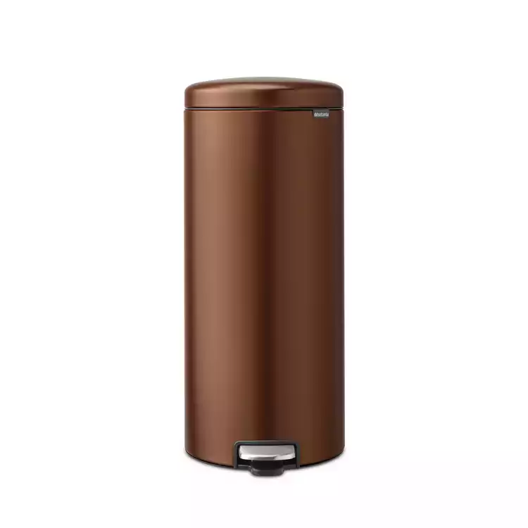 Brabantia 30 Litre New Icon Pedal Bin - Bronze