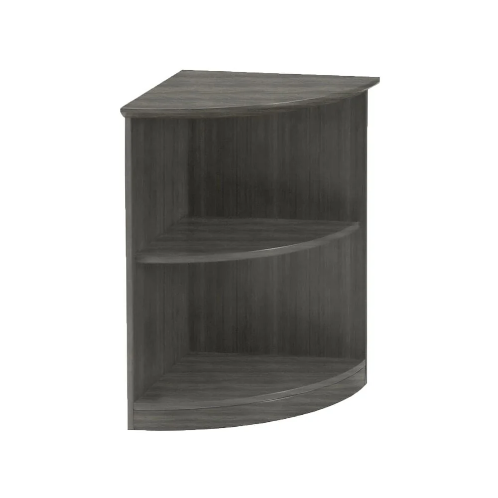 Mayline Medina 2-shelf Quarter Round Book Shelf