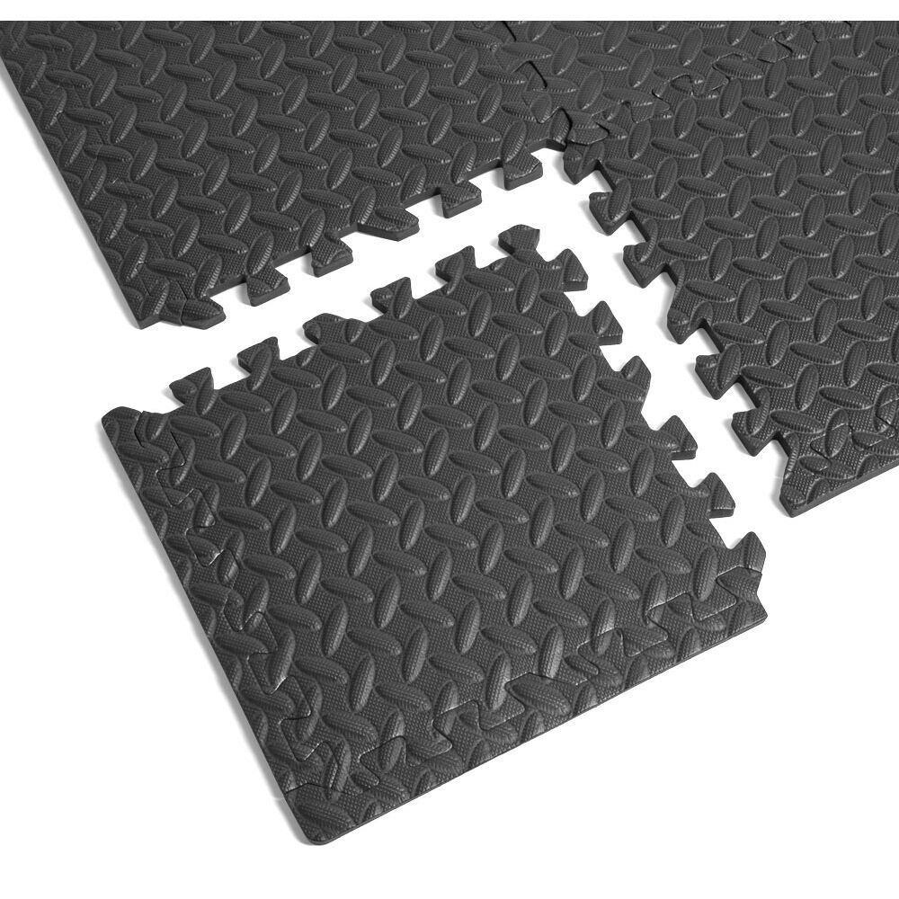 Dalle de protection piscine et spa mousse noir 30x30cm x6
