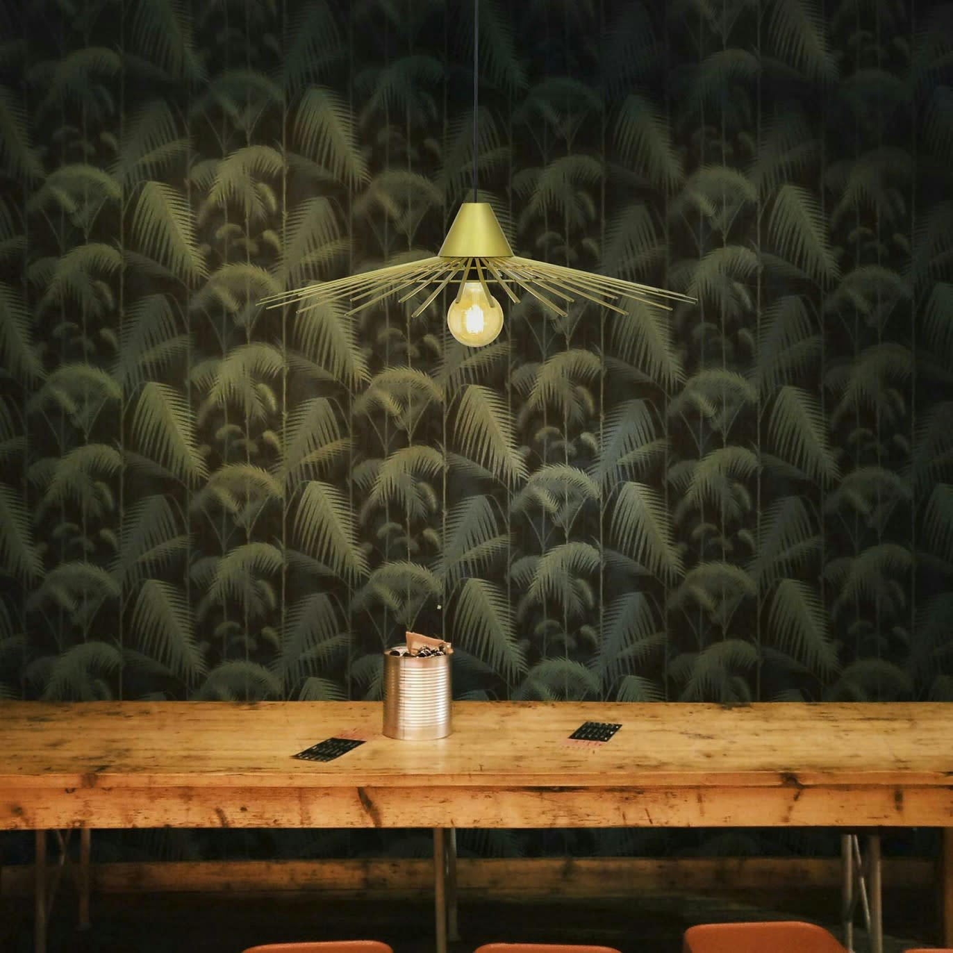 TINEOTE - Suspension en métal doré