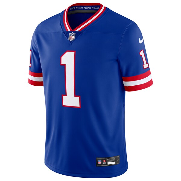 Malik Nabers New York Giants Nike Alternate 2 Legacy Vapor Untouchable Limited Jersey - Royal