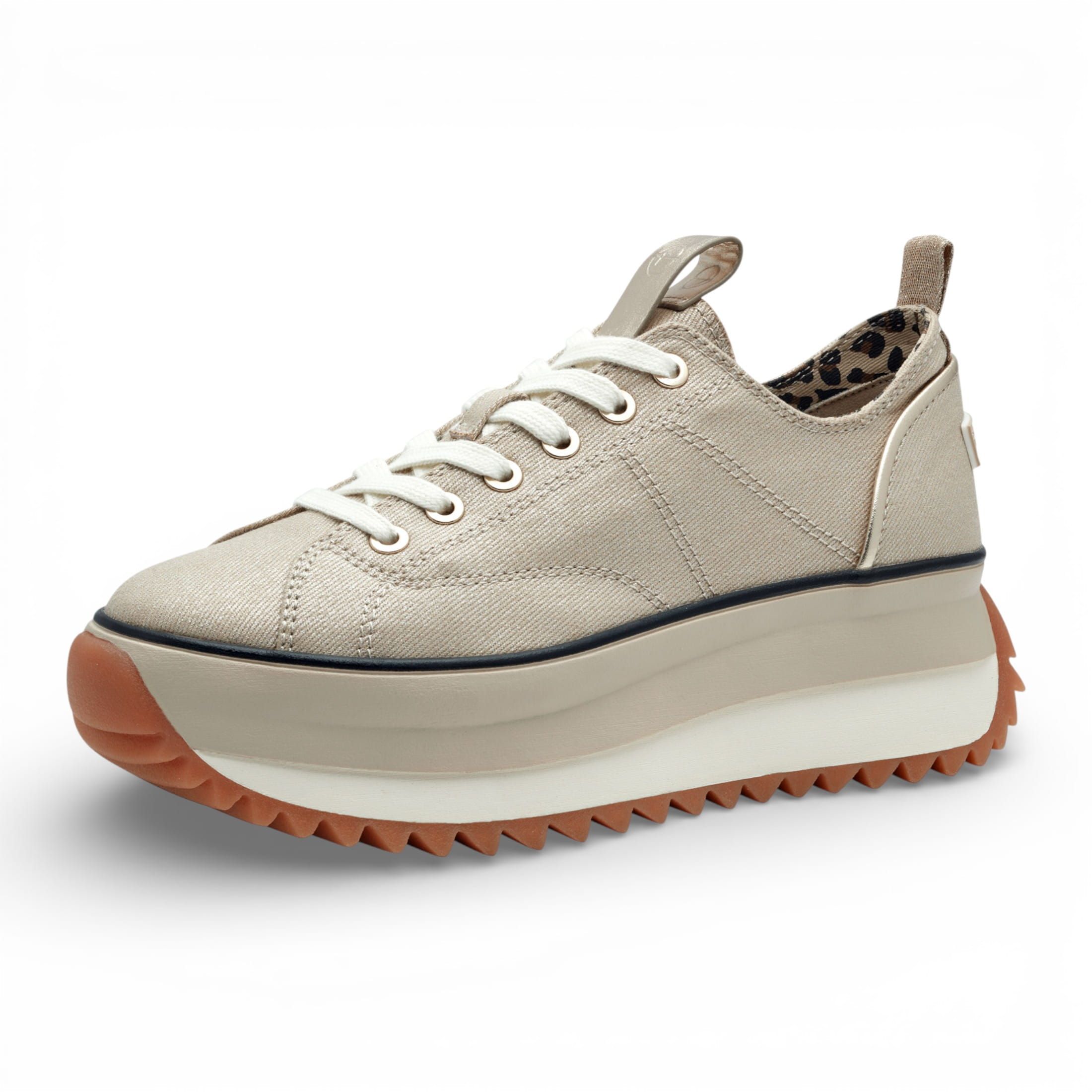 Infinity Leather Tamaris Platform Trainers Print Sneaker Shoes