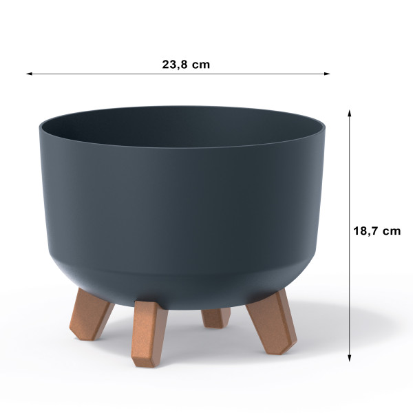 Donica Misa Na Nóżkach Doniczka 23,8 Cm Gracia Standard