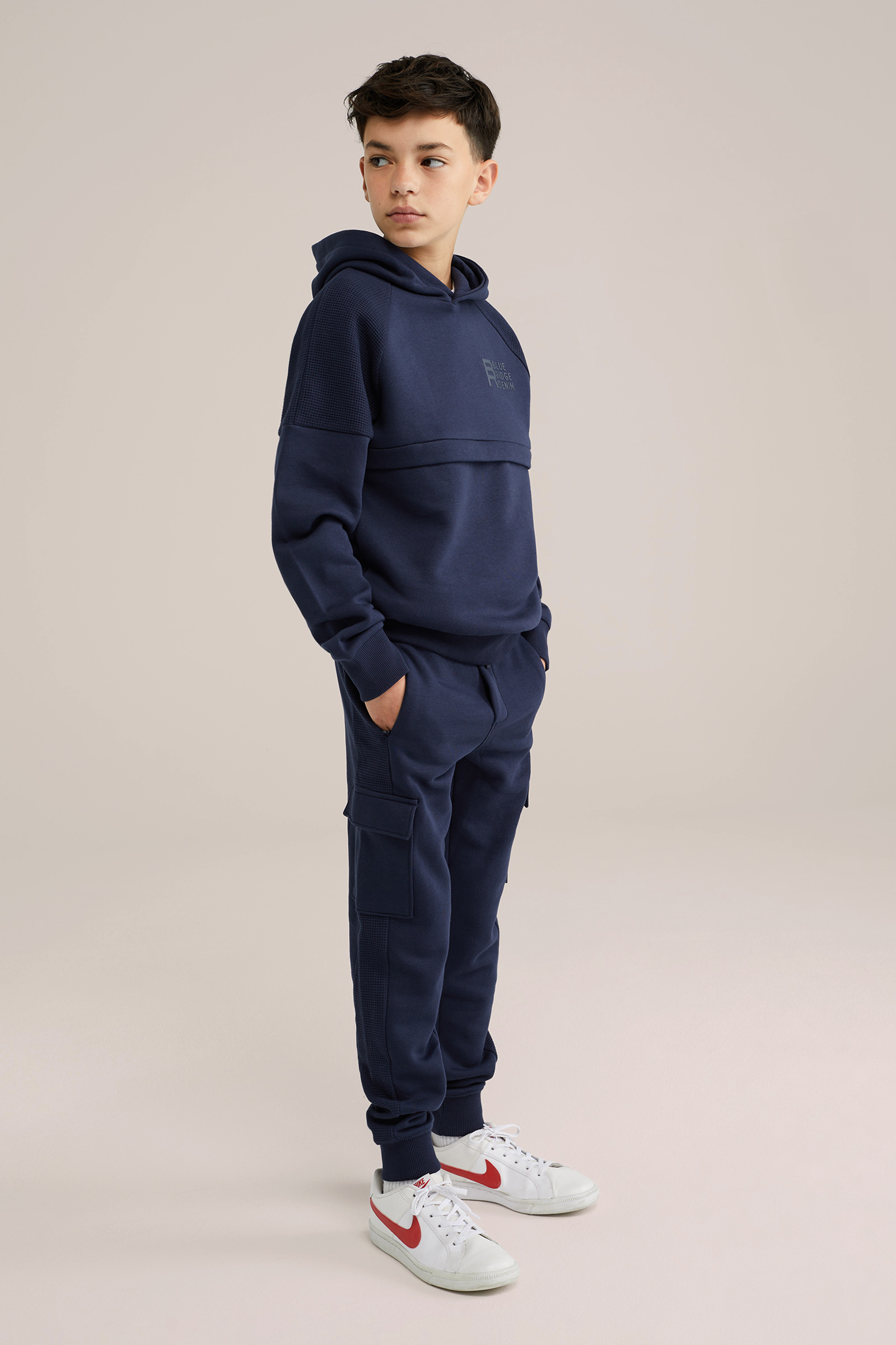 Jongens hoodie met print