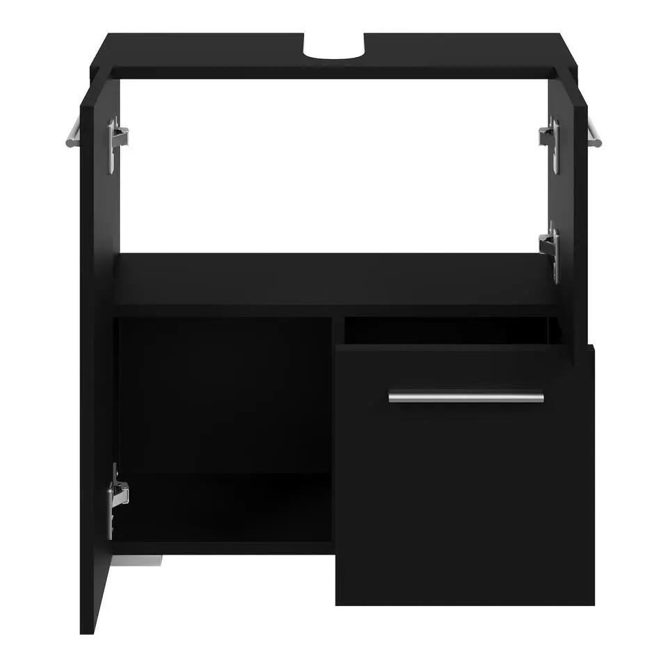 Badplaats Wastafelkast Mars 60 x 30 x 60 cm - mat zwart